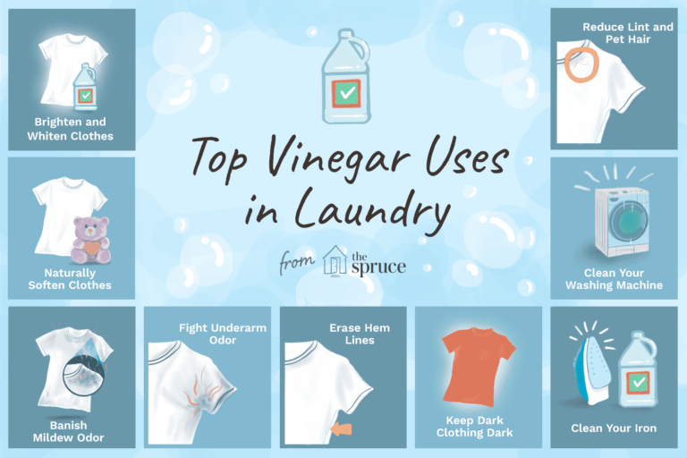 Die 11 besten Gründe für die Verwendung von Essig in der Wäscherei und seine Vorteile